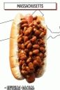 hot-dog pečeni grah