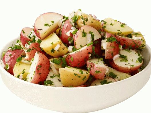 23. Salata od krumpira s ocatom i začinskim biljem