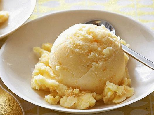 Foto narančasta sorbet