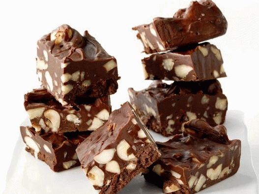 Fotografija jela - Čokoladni iris s orasima