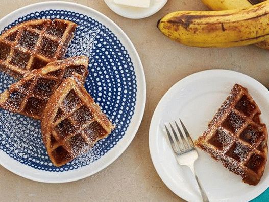 Fotografija jela - Bananin kruh u vaflju
