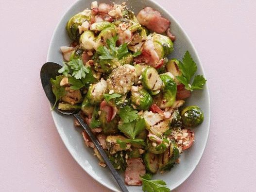 Foto Bruxelles klice s slaninom na žaru