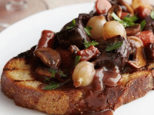 Fotografija Beaufa Bourguignona - klasični recept