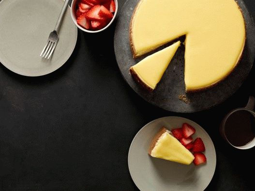 Foto cheesecake s kremom od limuna i đumbira
