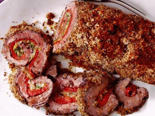 Foto govedina pecivo u obliku hrena