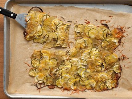Fotografija Gratina iz krumpira, tikvica i žutih tikvica