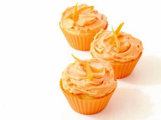 Foto cupcakes s kremom od naranče