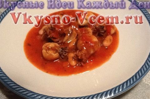 Sipe u vinsko-paradajz umaku