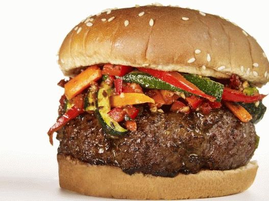 Foto karipski burger