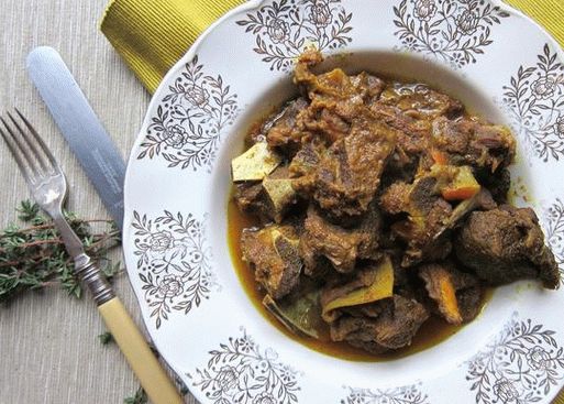 Curry Photo od kozjeg mesa