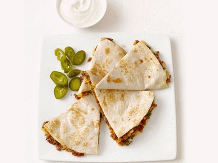 Fotografija Quesadille sa svinjetinom i slatkim krumpirom