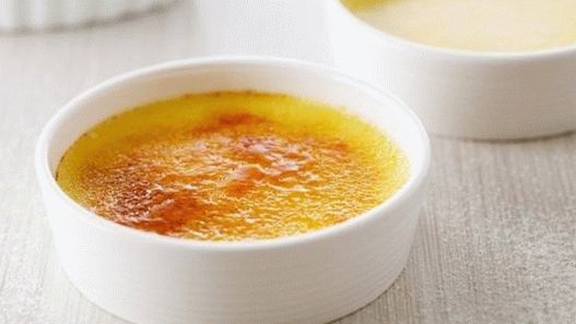 Foto klasični vanilija krem   brulee