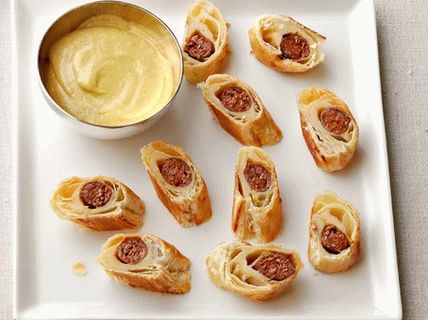 Foto kobasice u testu