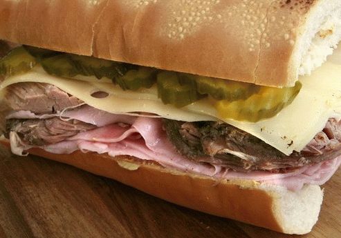 Foto kubanski sendvič