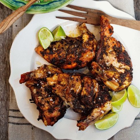 Foto jamajčanska piletina