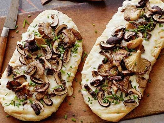 Fotografija jela - Tortilja na žaru s gljivama i sirom tartufa