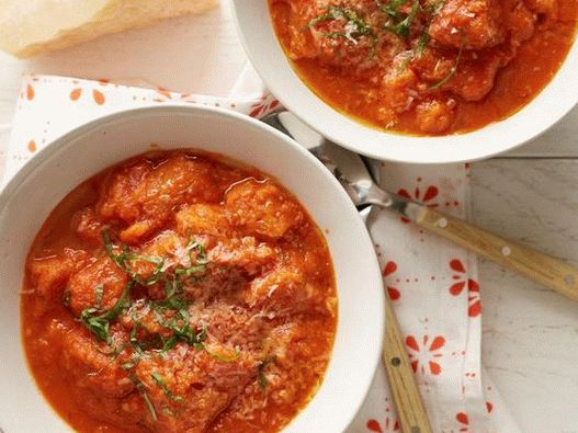 Fotografija jela - Toskanska juha od rajčice s kruhom - Pappa al pomodoro