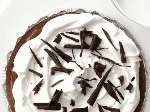 Fotografija jela - Čokoladni pješčani kolač sa šlagom