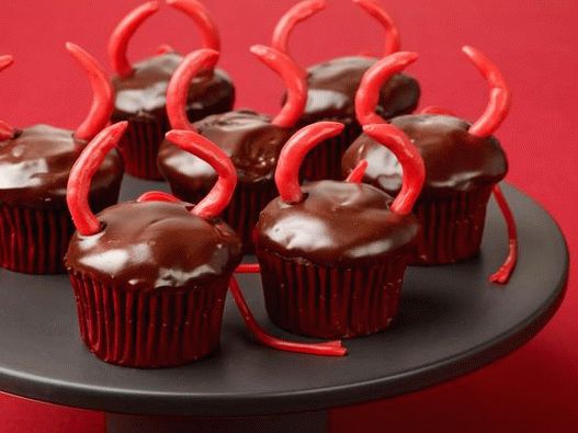 Fotografija hrane - Devil Cupcakes