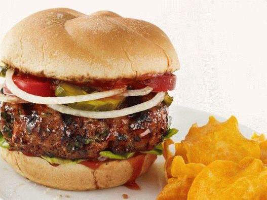 Burgeri s voćnim pireom
