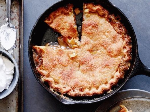 Fotografija jela - pita od jabuka sa šlagom i cimetom