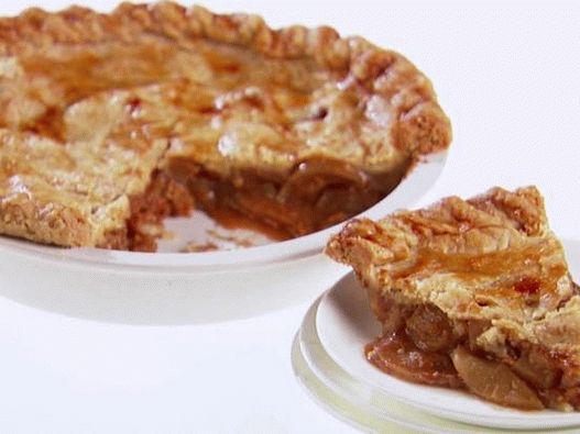 Fotografija jela - Zatvorena pita s jabukama i sirom