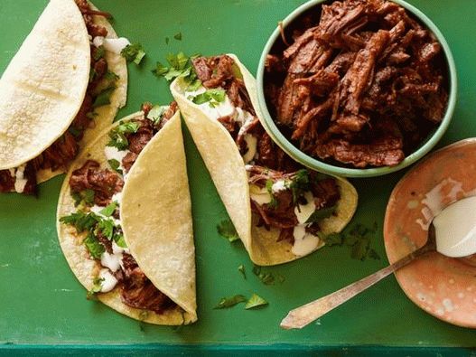 Fotografija jela - Tacos od pirjanih goveđih rebara