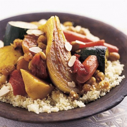 Fotografija jela - Kuskus sa sedam ljetnih povrća