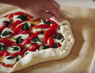 Povrće pizza roll Stromboli - 1