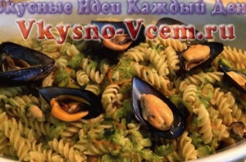 Fusilli recept s dagnjama