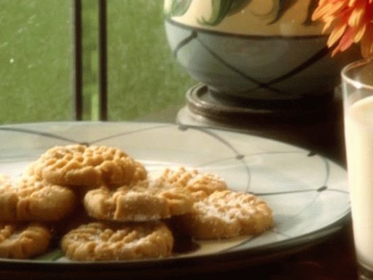 Foto kolačići s maslacem od kikirikija i slatkiši
