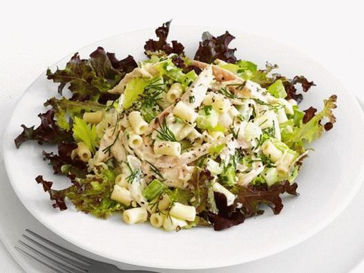 Fotografija jela - Topla toskanska salata od graha s tunom
