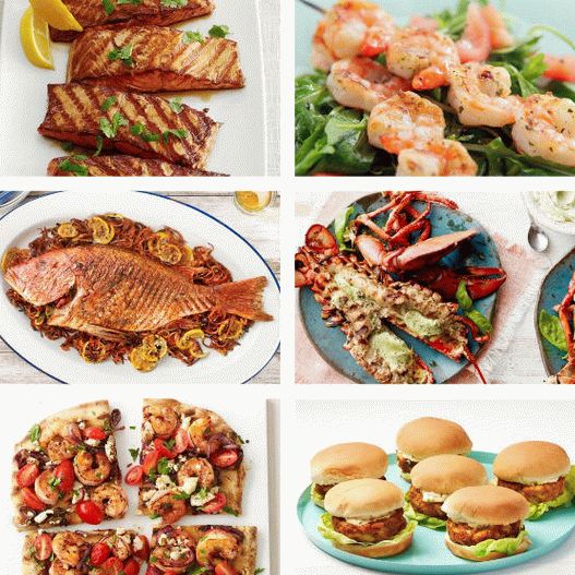 Foto recepti za roštilj: losos, škampi i druga morska hrana