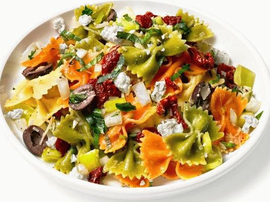 Fotografija jela - mediteranska salata od tjestenine