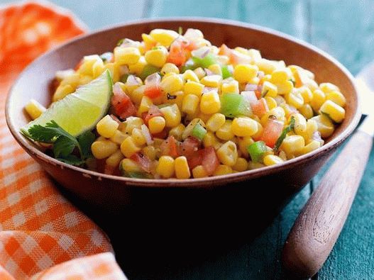 Fotografija jela - ljetna salata od kukuruza