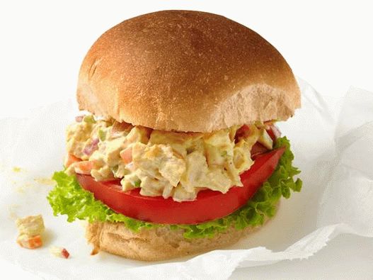 Foto sendvič sa piletinom