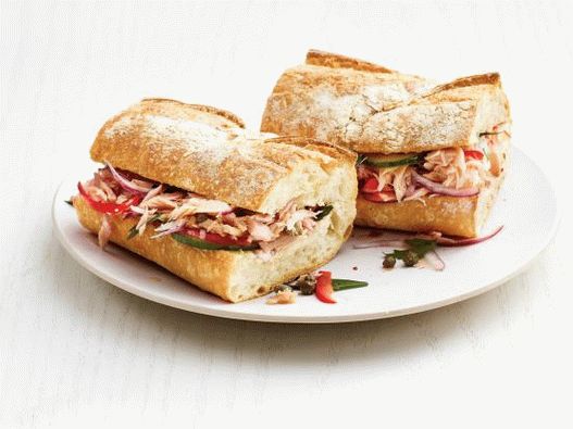Foto sendviči s tunom i kaparima