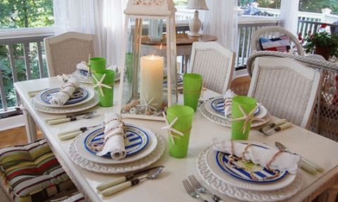 Postavka stola za rođendan