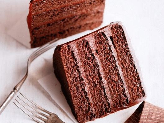 Foto čokoladna torta za dvoje