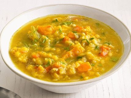 Foto juha s lećama i slatkim krumpirom