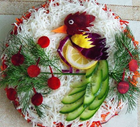 Dekoracija salate
