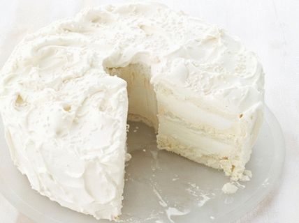 Fotografija sladolednog kolača od vanilije s sladoledom