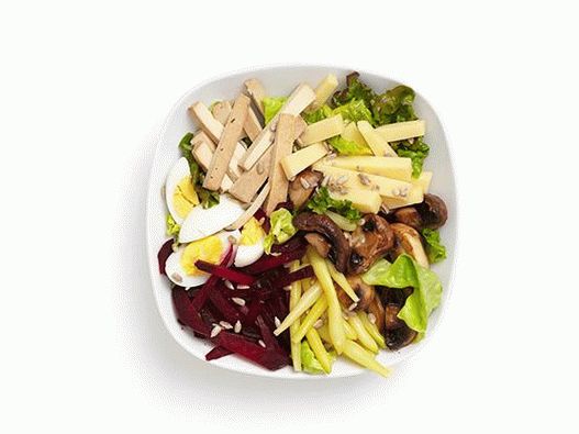 Foto vegetarijanska salata kuhara