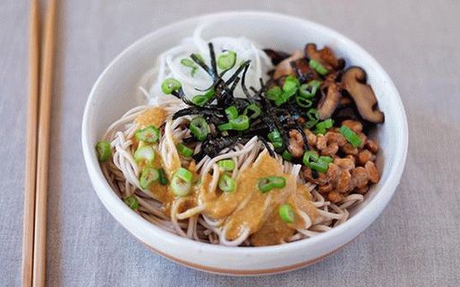 Foto japanski soba od rezanci Soba