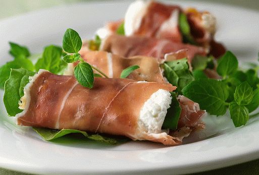 Predjelo sa foto šampanjcem